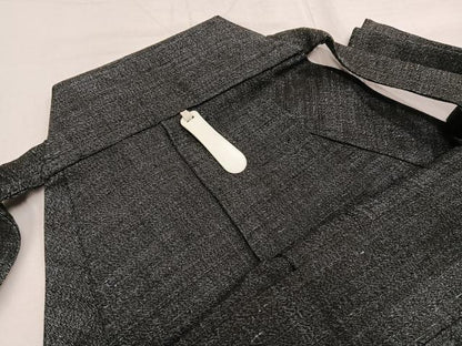 平和屋着物●結城紬　杢　男性　馬乗り袴　正絹　逸品　AABG3454ph