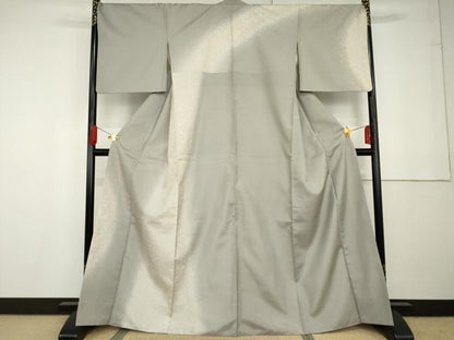 平和屋着物●本場大島紬 染大島 訪問着 霞文 正絹 逸品 AABG3490cs