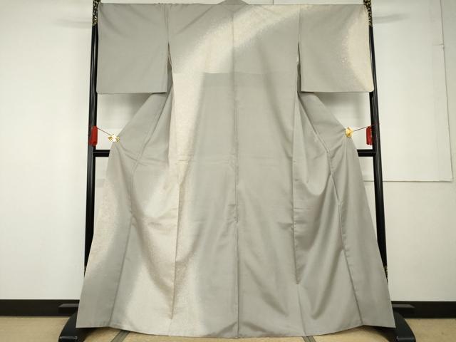 平和屋着物●本場大島紬 染大島 訪問着 霞文 正絹 逸品 AABG3490cs