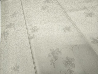 平和屋着物●上質な小紋 蔦の葉文 正絹 逸品 未使用 AABG3495cs