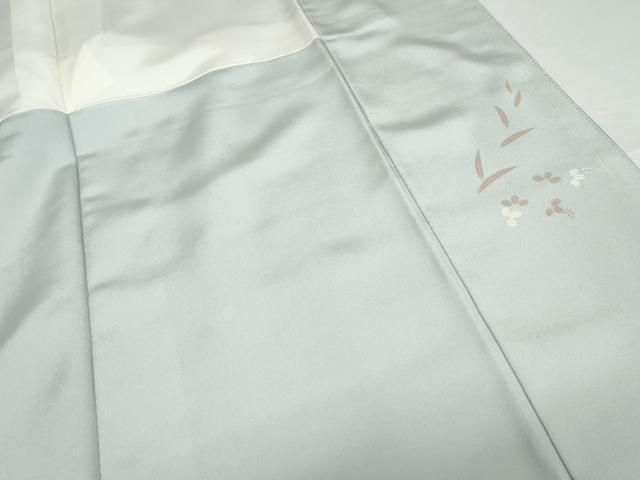 平和屋着物●訪問着　枝花文　暈し染め　金彩　正絹　逸品　AABG3510cs