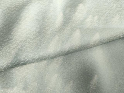 平和屋着物●染色家 岩浅公展　小紋　霞流水文　暈し染め　正絹　逸品　AABG3519cs