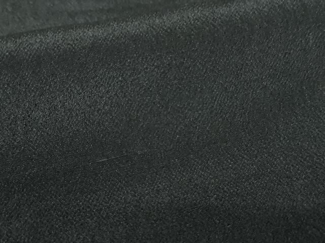 平和屋着物●黒紋付　丸に違い矢　礼装用　正絹　逸品　AABG3544cs