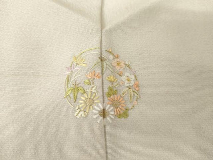 平和屋着物▼豪華色留袖 作家物 地紙草花文 暈し染め 正絹 逸品 AABG3550cs