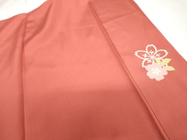 平和屋着物●豪華振袖　友禅　蔓帯舞桜文　金彩　正絹　逸品　AABG3577cs