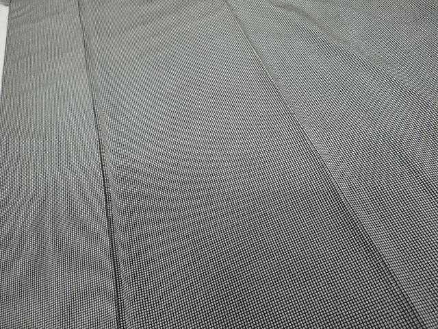 平和屋着物●江戸小紋　角通し　正絹　逸品　AABG3597cs
