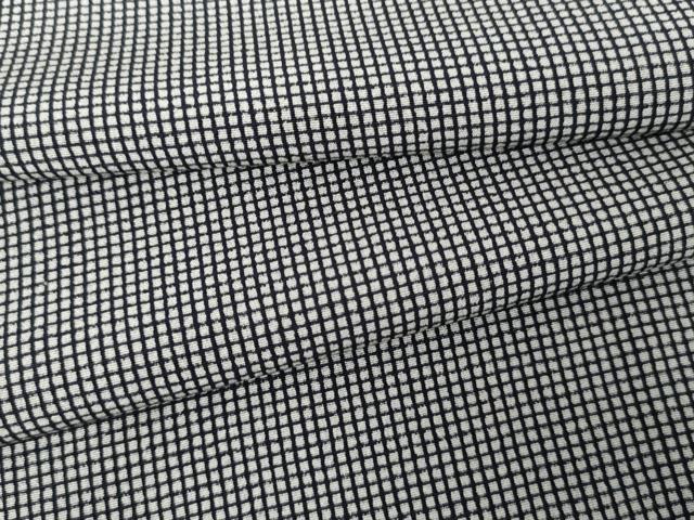 平和屋着物●江戸小紋　角通し　正絹　逸品　AABG3597cs