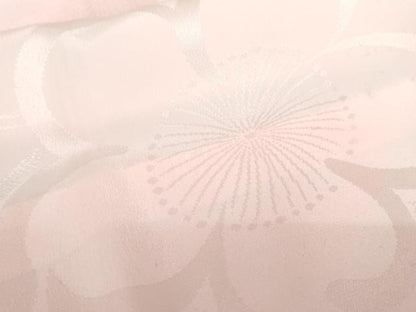 平和屋着物●振袖用長襦袢　無双仕立て　舞花地紋　暈し染め　広衿仕立て　洗える着物　AABG3602cs