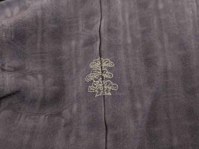 平和屋着物●アンティーク　大正ロマン　訪問着　刺繍　椿　正絹　逸品　AABG3612cs