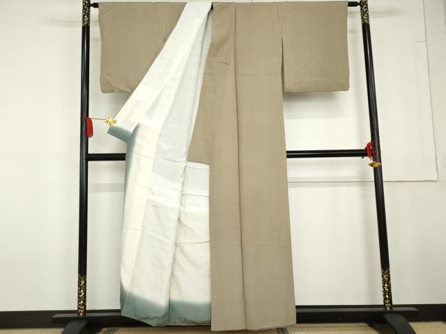 平和屋着物●江戸小紋　角通し　正絹　逸品　AABG3615cs