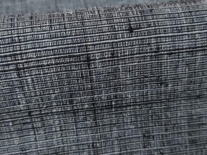 平和屋着物●男性　結城紬　色無地　青藍色　高島屋扱い　正絹　逸品　AABG3624cs