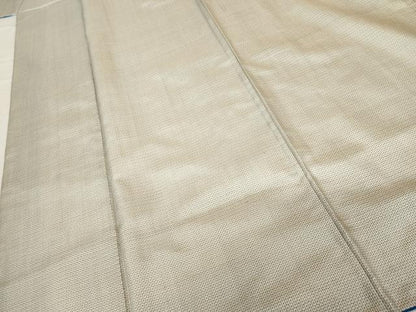 平和屋着物●本場大島紬　白大島　100亀甲　総詰め　正絹　逸品　AABG3630cs