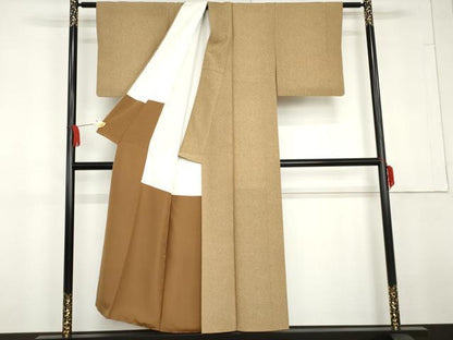 平和屋着物●江戸小紋　吉祥文　正絹　逸品　AABG3637cs