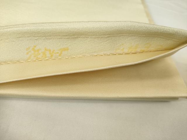 平和屋着物●樋熊哲也　訪問着　辻が花　絞り　手描き　訪問着・袋帯セット　夕日　浜ちりめん　反端付き　正絹　逸品　AABG3647ck
