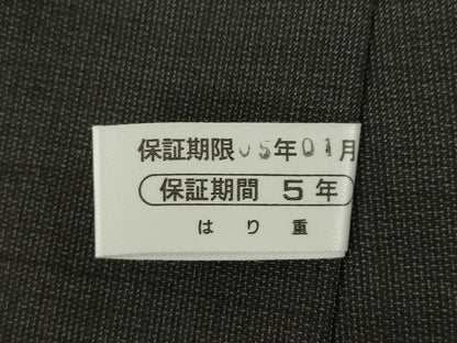 平和屋着物●本場大島紬　染大島　訪問着　霞文　暈し染め　正絹　逸品　未使用　AABG3653ck