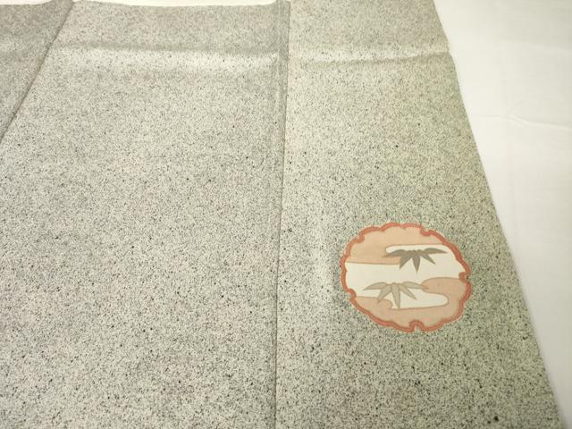 平和屋着物●訪問着　雪輪花文　暈し染め　金彩　正絹　逸品　AABG3712ck