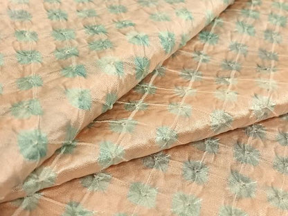 平和屋着物▽上質な小紋 単衣 総絞り 霞文 正絹 逸品 AABG3725jh