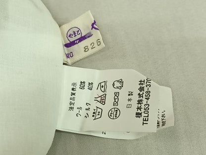 平和屋着物▽小紋 単衣 市松文様 やまと誂製 AABG3728jh