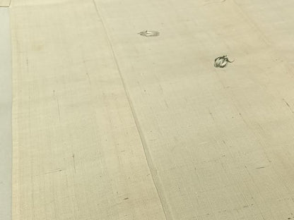 平和屋着物▽生紬 単衣 手描き 成り物 正絹 逸品 AABG3748jh
