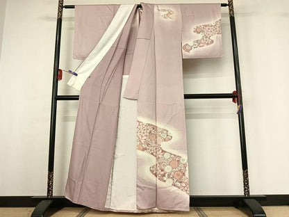 平和屋着物▽訪問着 単衣 辻が花 暈し染め 伊勢丹扱い 正絹 逸品 AABG3756jh