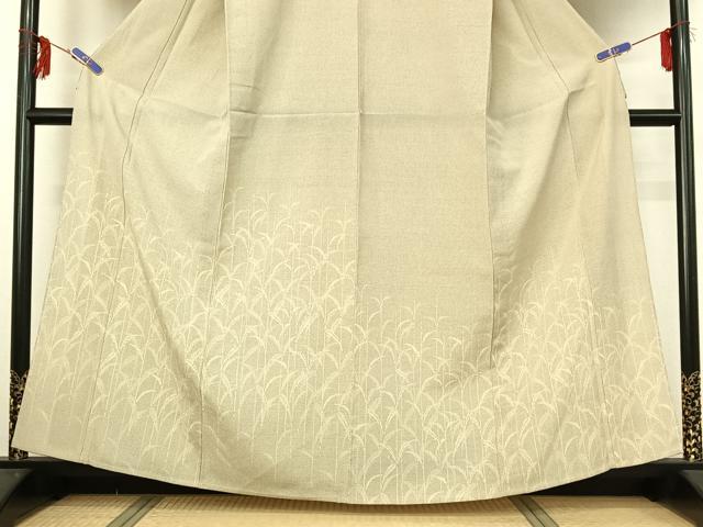 平和屋着物●本塩沢　110亀甲　花唐草文　正絹　逸品　AABF1828ck 平和屋着物○本塩沢 110亀甲 花唐草文 正絹 逸品 AABF1828ckの通販 by