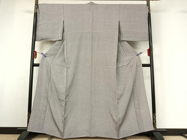 平和屋着物▽江戸小紋 単衣 行儀 正絹 逸品 AABG3768jh