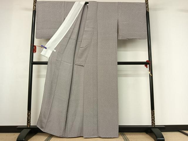 平和屋着物▽江戸小紋 単衣 行儀 正絹 逸品 AABG3768jh