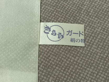 平和屋着物▽江戸小紋 単衣 行儀 正絹 逸品 AABG3768jh