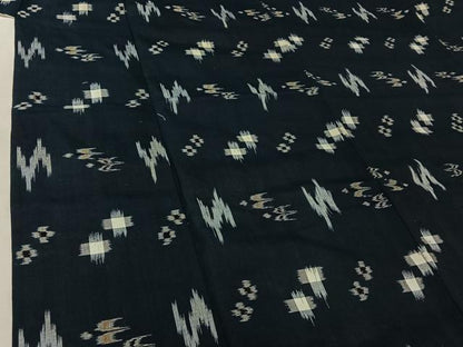 平和屋着物▽本場琉球絣　単衣　綿　逸品　AABJ3139ck