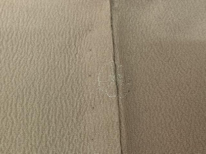 平和屋着物▽上質な小紋 単衣 霞文 暈し染め 正絹 逸品 AABG3792jh