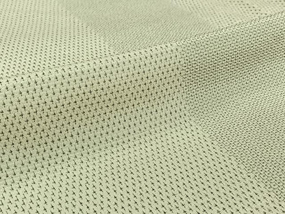 平和屋着物▽本塩沢 単衣 110亀甲 蚊絣 正絹 逸品 AABG3833jh