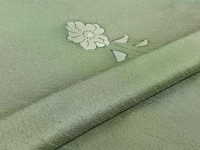 平和屋着物▽上質な小紋 単衣 辻が花 暈し染め 正絹 逸品 AABG3837jh