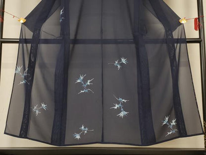 平和屋着物＊夏物　訪問着　絽　枝花文　正絹　逸品　AABG3846jd