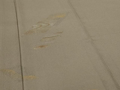 平和屋着物＊夏物 訪問着 絽 刺繍 流水文 金銀彩 正絹 逸品 AABG3852jd