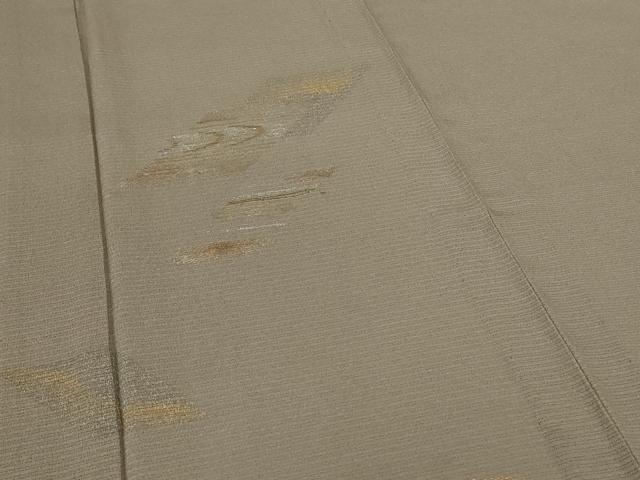 平和屋着物＊夏物 訪問着 絽 刺繍 流水文 金銀彩 正絹 逸品 AABG3852jd