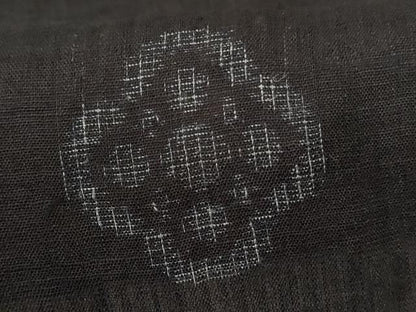 平和屋着物＊夏物 重要無形文化財 本場宮古上布 花菱文 苧麻 逸品 AABG3862jd