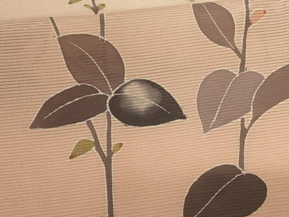平和屋着物＊夏物 訪問着 絽 枝葉文 暈し染め 正絹 逸品 AABG3869jd
