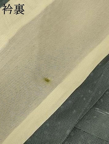 平和屋着物＊夏物 色無地 紗 豆がら茶色 正絹 逸品 AABG3875jd