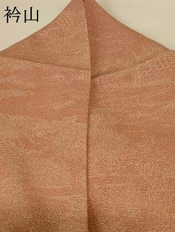 平和屋着物＊夏物 江戸小紋 絽 風景草花文 正絹 逸品 AABG3899jd