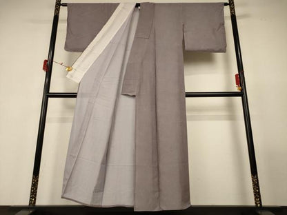 平和屋着物＊夏物　江戸小紋　変わり絽　鮫小紋柄　正絹　逸品　AABG3901jd
