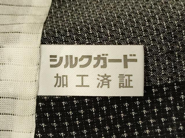 平和屋着物＊夏物 紗紬 横段文 正絹 逸品 未使用 AABG3914jd