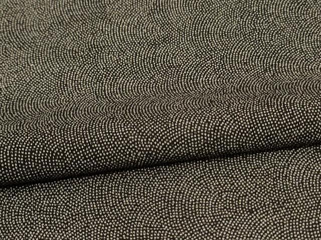 平和屋着物＊夏物 江戸小紋 変わり絽 作家物 鮫小紋柄 ロング丈 正絹 逸品 AABG3917jd