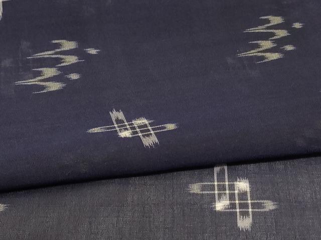 平和屋着物＊夏物 本場琉球絣 夏琉球 正絹 逸品 AABG3922jd