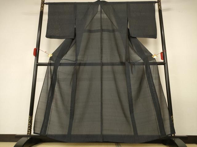 平和屋着物＊夏物 本場大島紬 夏大島 抽象文 正絹 逸品 AABG3939jd