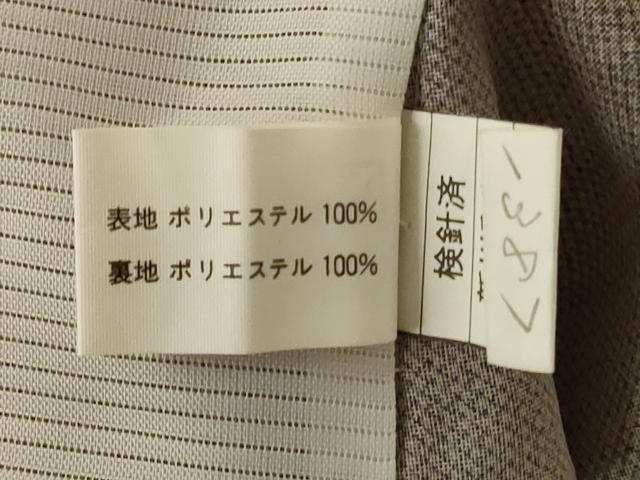 平和屋着物＊夏物　小紋　紗　草花文　洗える着物　AABG3942jd