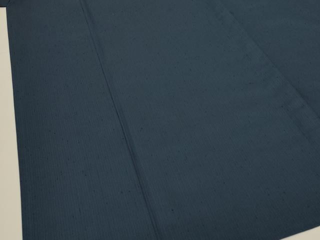 平和屋着物＊夏物 男性 紗紬 反端付き 正絹 逸品 AABG3944jd