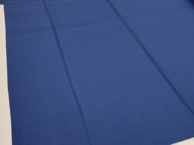 平和屋着物＊夏物 色無地 絽 青藍色 正絹 逸品 AABG3946jd
