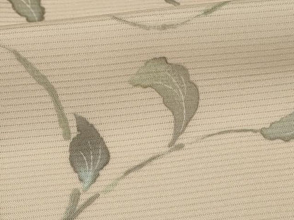 平和屋着物＊夏物 小紋 絽 唐草文 正絹 逸品 AABG3952jd