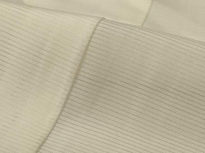 平和屋着物＊夏物 長襦袢 絽 鳥の子色 正絹 逸品 AABG3961jd