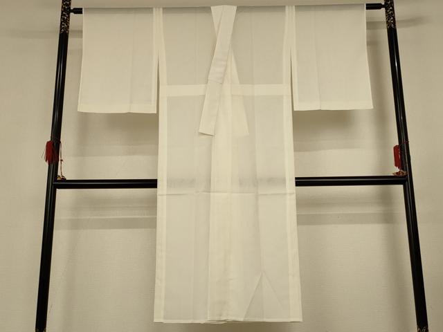 平和屋着物＊夏物 長襦袢 絽 象牙色 洗える着物 AABG3988jd